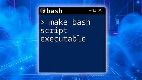 how to make a simple bash script