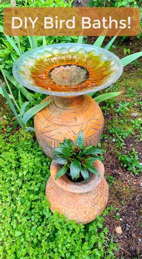 how to make a simple bird bath