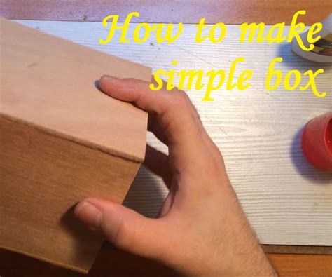 How To Make A Simple Box Frame
