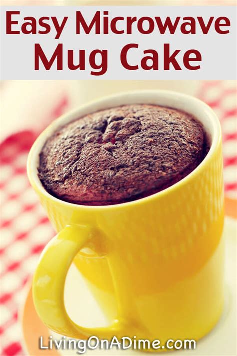 How To Make A Simple Cake In The Microwave