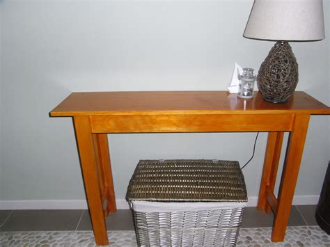 how to make a simple console table