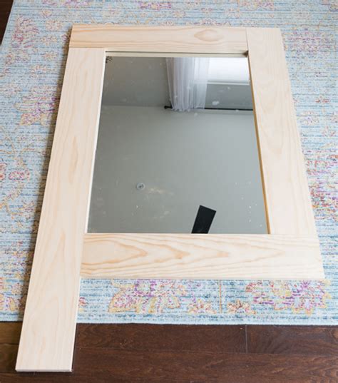 How To Make A Simple Frame For A Mirror