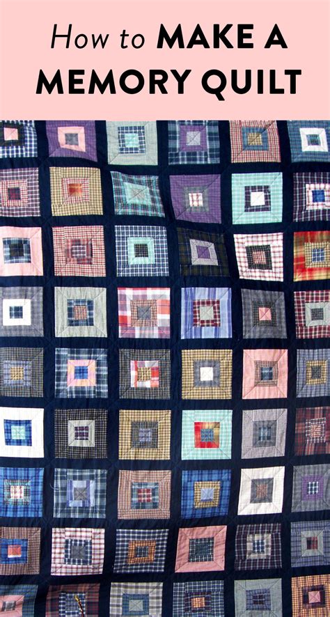 how to make a simple memory quilt