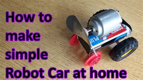 how to make a simple robot car