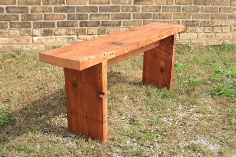 How To Make A Simple Table Bench