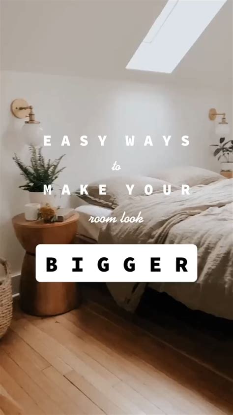How To Make A Small Bedroom Look Aesthetic
