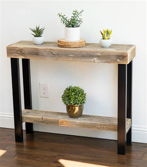 How To Make A Small Console Table
