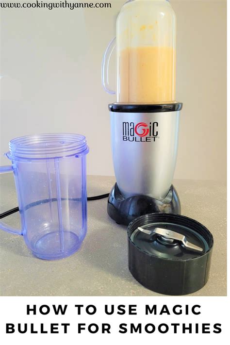 How To Make A Smoothie With Frozen Fruit In A Magic Bullet