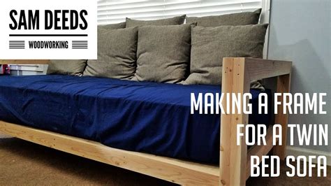 How To Make A Sofa From A Twin Bed