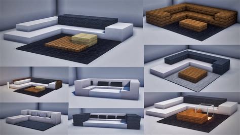 How To Make A Sofa In Minecraft