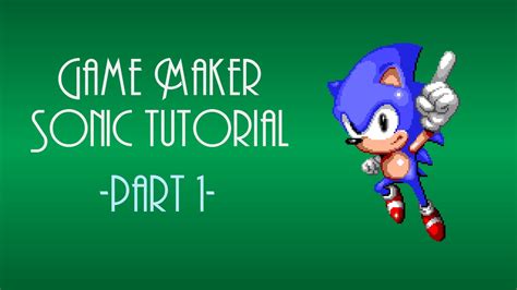 how to make a sonic exe game in gamemaker