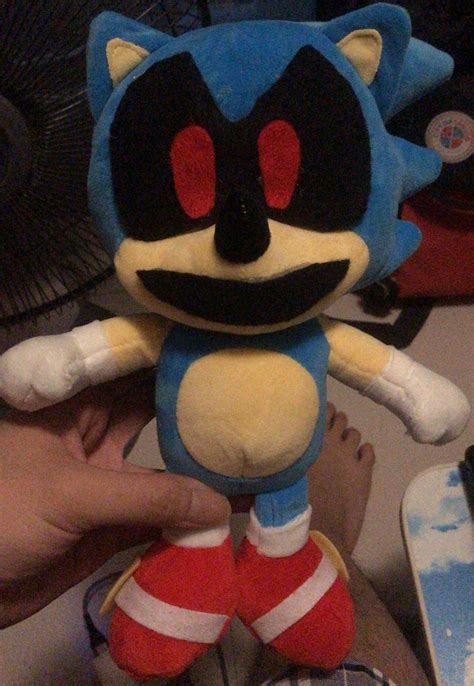 how to make a sonic exe plush