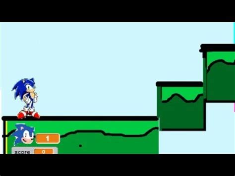 how to make a sonic level in scratch