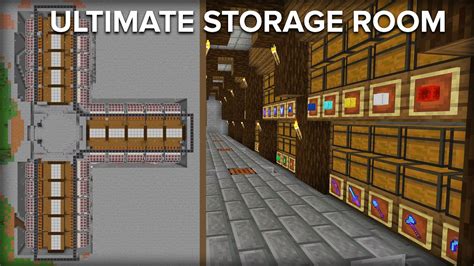 How To Make A Sorting Storage System In Minecraft