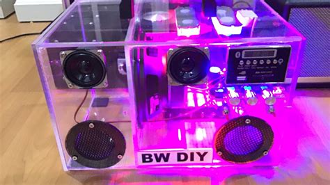 How To Make A Speaker Boom Box
