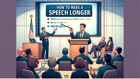how to make a speech longer with words