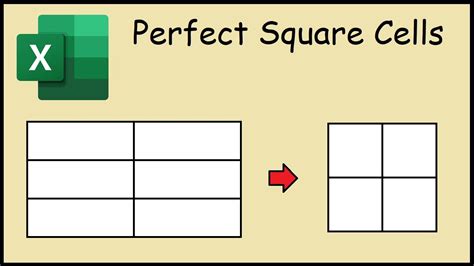 How To Make A Square Box In Excel