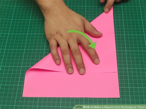 How To Make A Square Piece Of Paper From A Rectangle