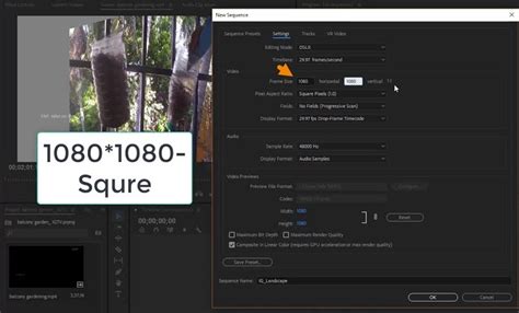 How To Make A Square Video In Premiere