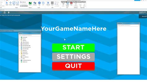 How To Make A Starter Gui In Roblox Studio