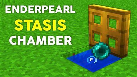 How To Make A Stasis Chamber In Minecraft Java