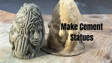 How To Make A Statue With Cement