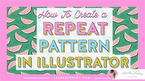 how to make a step and repeat pattern in illustrator