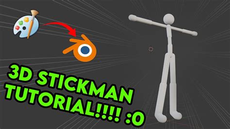 How To Make A Stickman In Blender