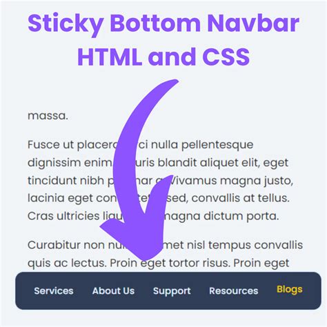 How To Make A Sticky Button In Html
