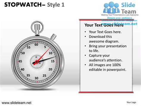 how to make a stopwatch in powerpoint