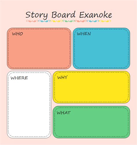 how to make a storyboard on google docs