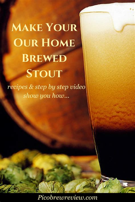 how to make a stout beer