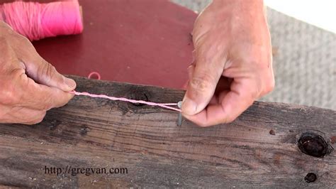 how to make a straight line with string