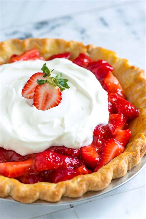 how to make a strawberry pie from scratch