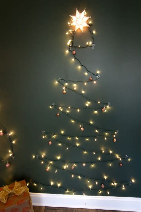 How To Make A String Light Christmas Tree