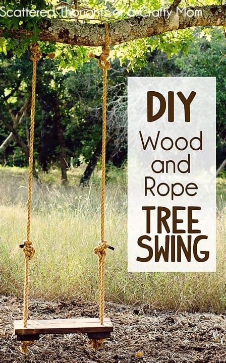 How To Make A Swing In A Tree