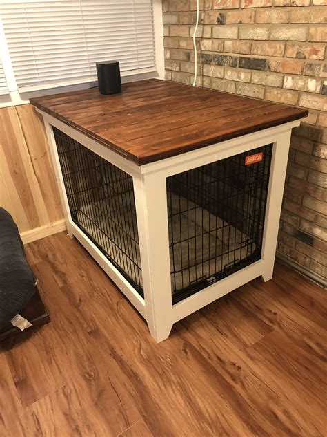 How To Make A Table Dog Crate