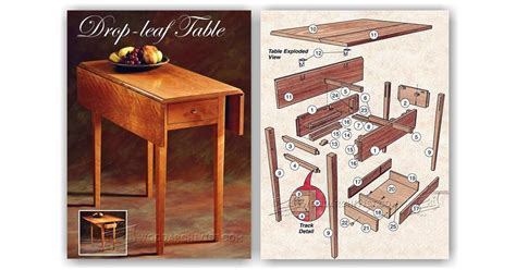 How To Make A Table Drop Leaf