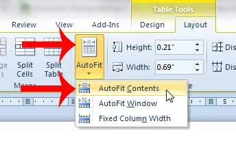 how to make a table fit on one page