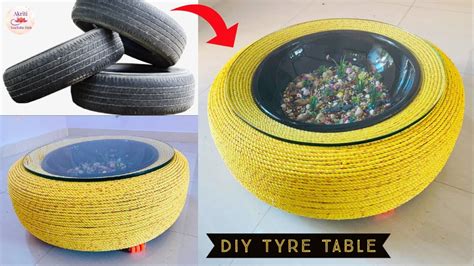 How To Make A Table From A Tire