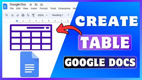 how to make a table on google docs on iphone