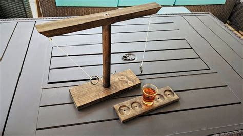How To Make A Table Top Hook And Ring Game