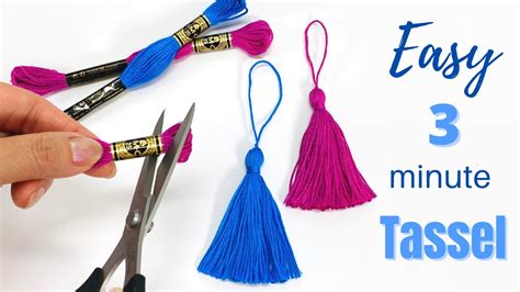 how to make a tassel out of fabric