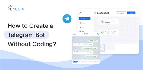 how to make a telegram bot without coding