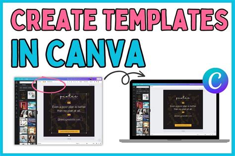 how to make a template in canva landscape