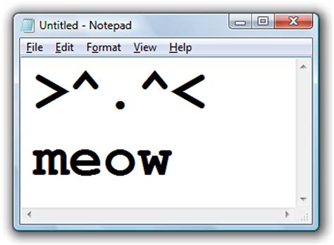 how to make a text cat