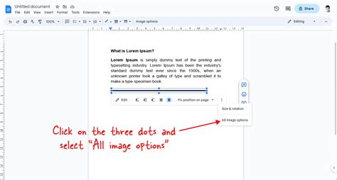 how to make a thick black line in google docs