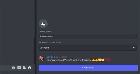 How To Make A Thread On Discord