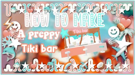 How To Make A Tiki Bar In Adopt Me