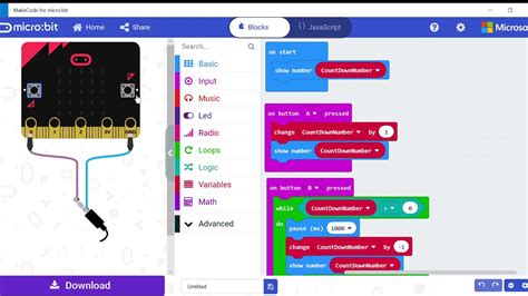 how to make a timer in microbit